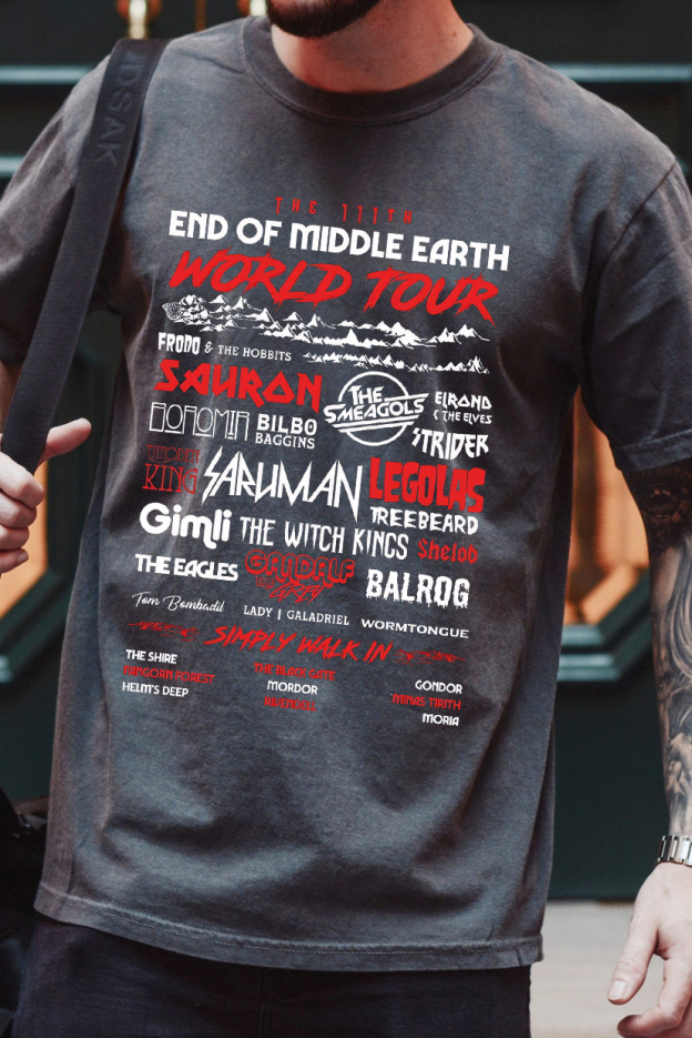 LOTR End of Middle Earth Shirt