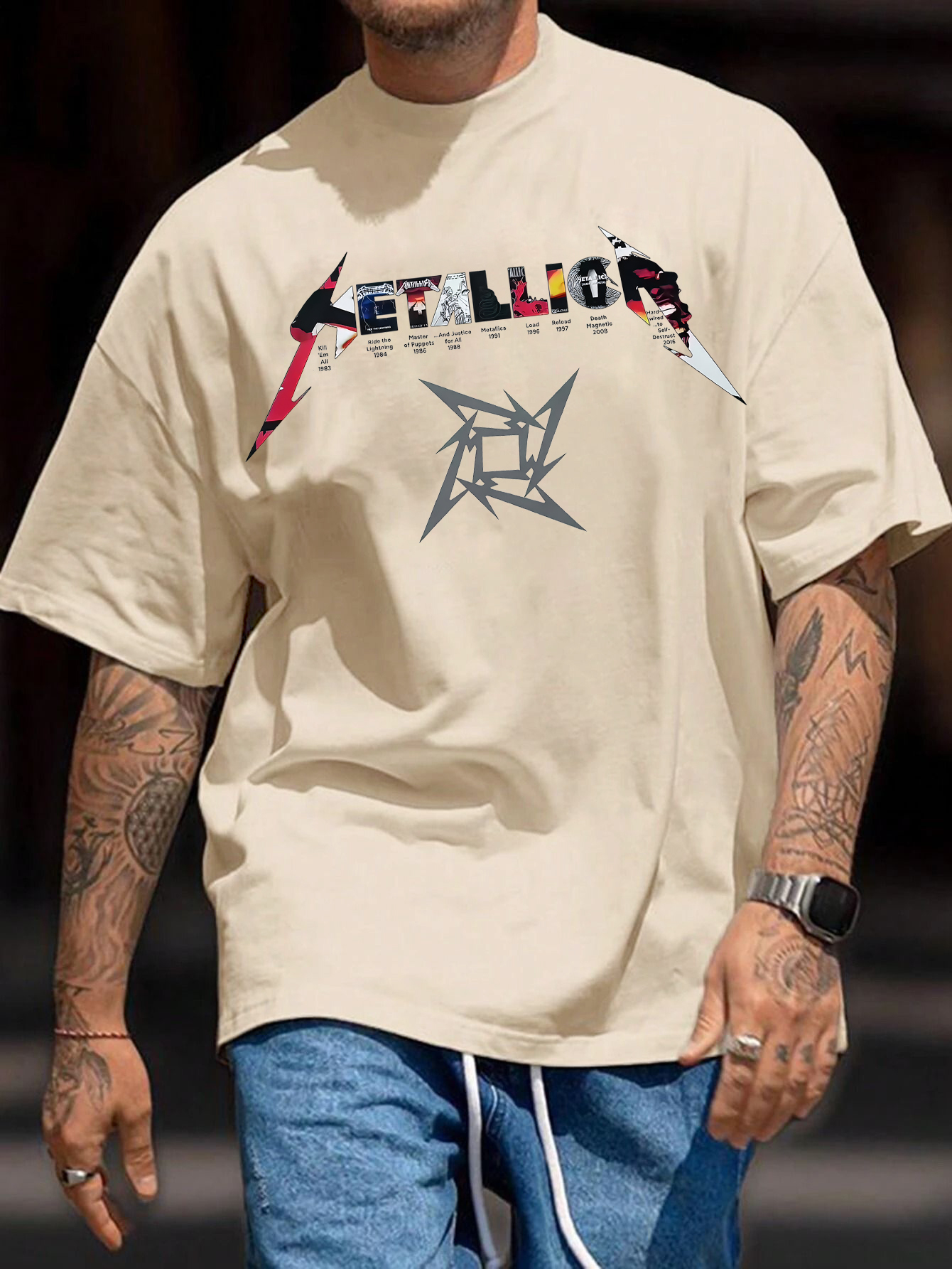 metallica Tee For Men