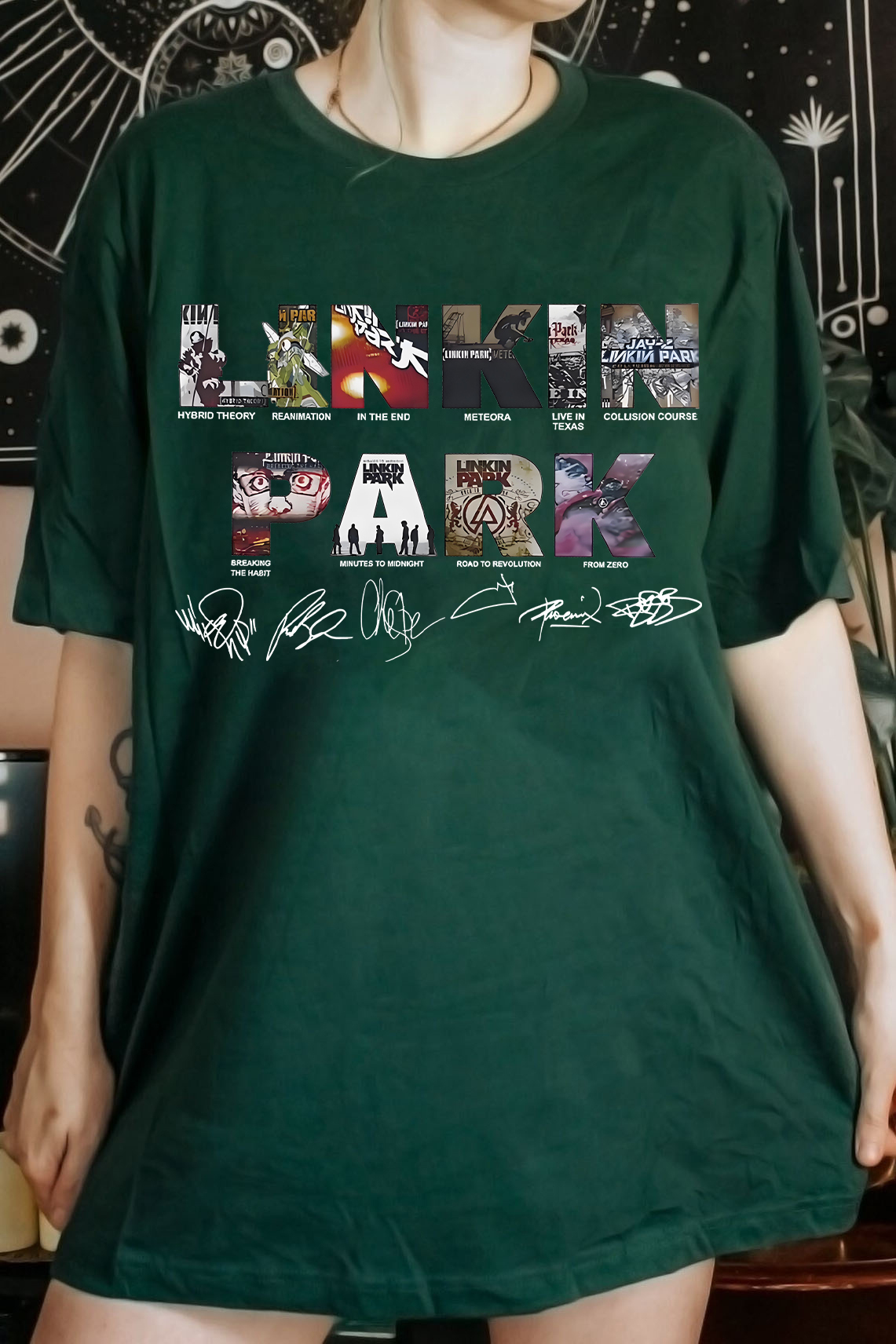 linkin Album Tee For Women