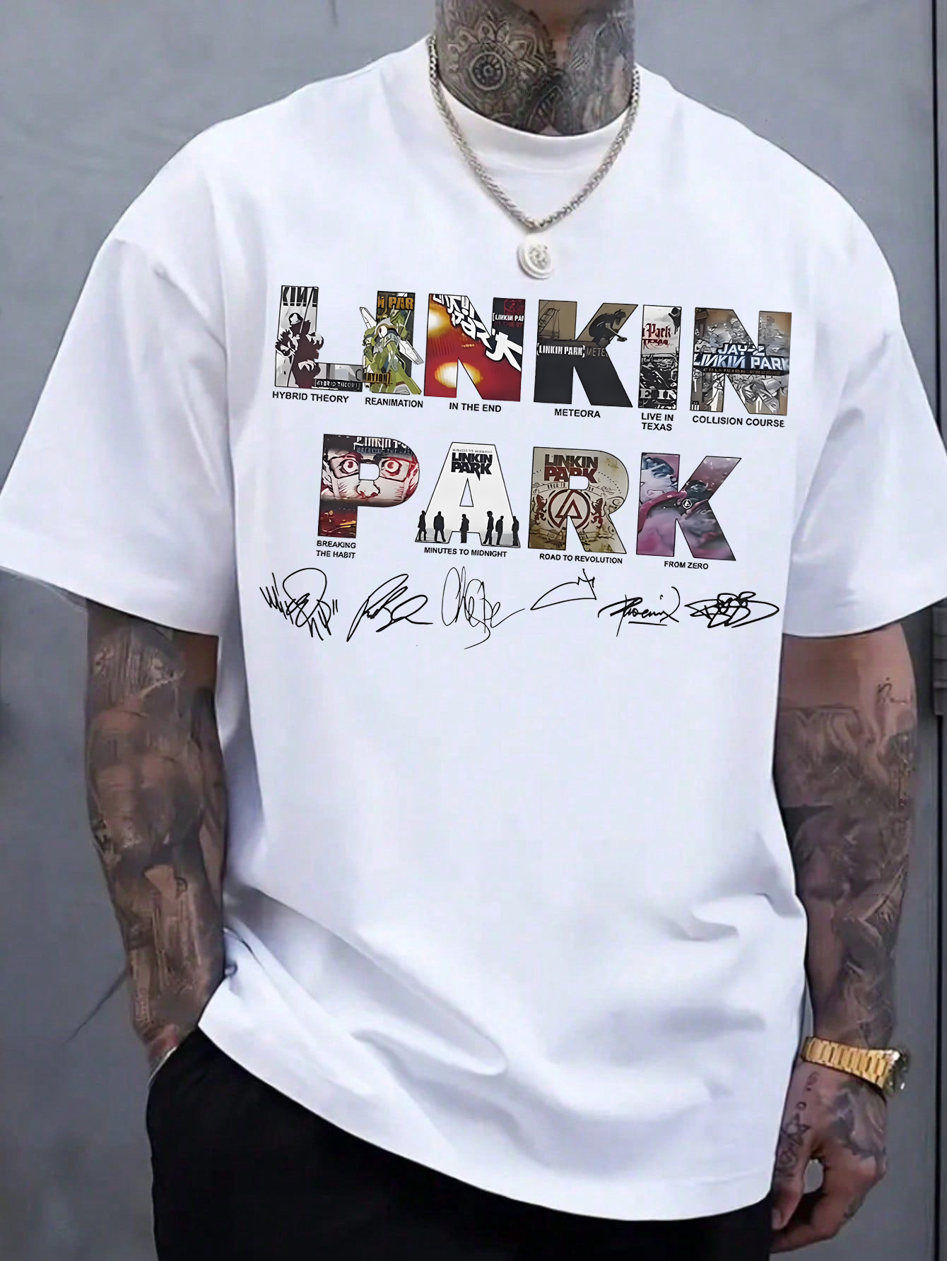 linkin Album Tee For Men
