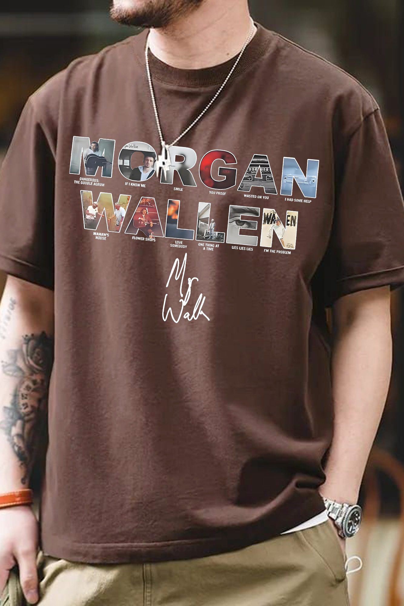 Morgan Ablum Tee  For men