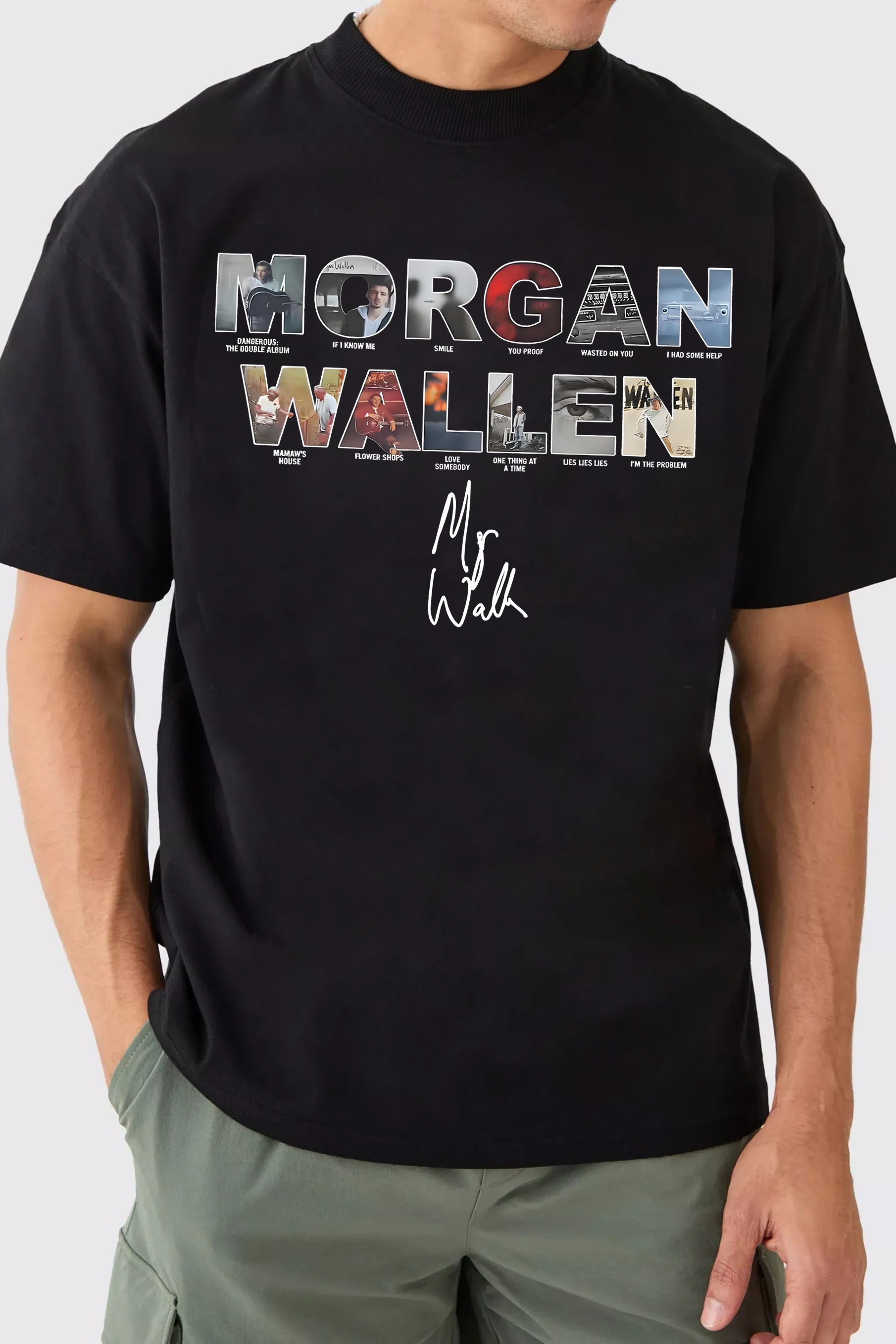 Morgan Ablum Tee  For men