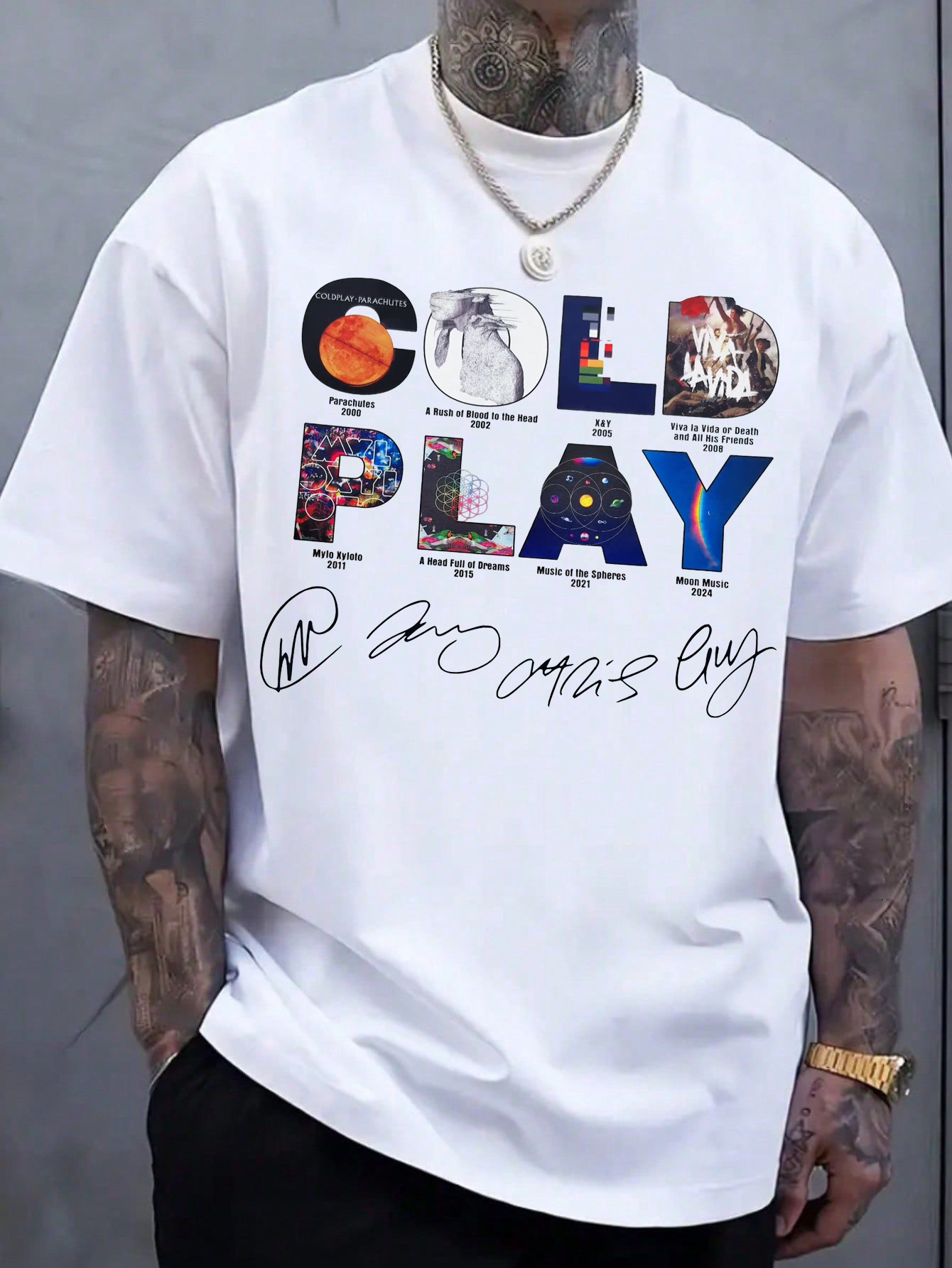 Coldplay shirt For men