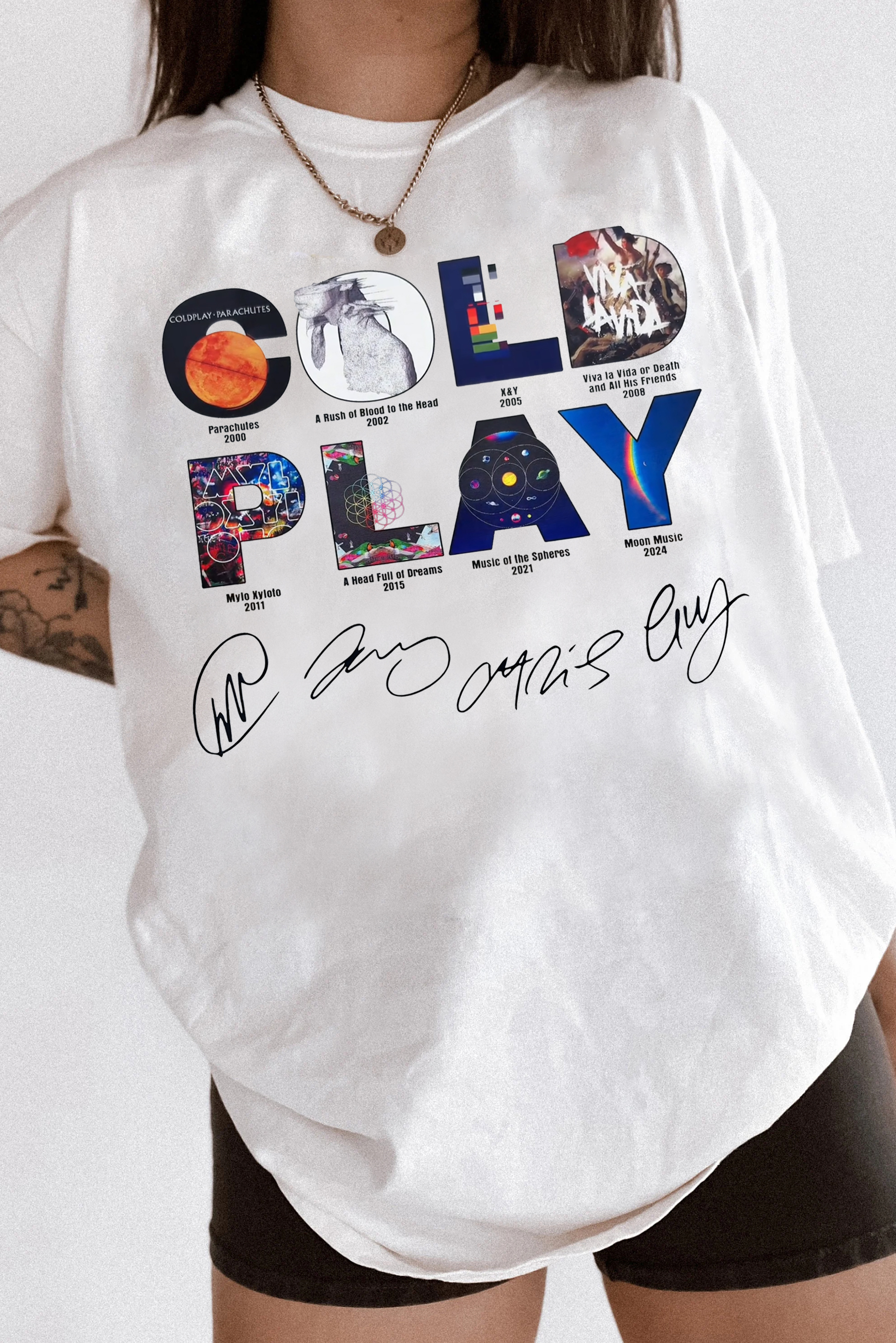 Coldplay shirt For Women