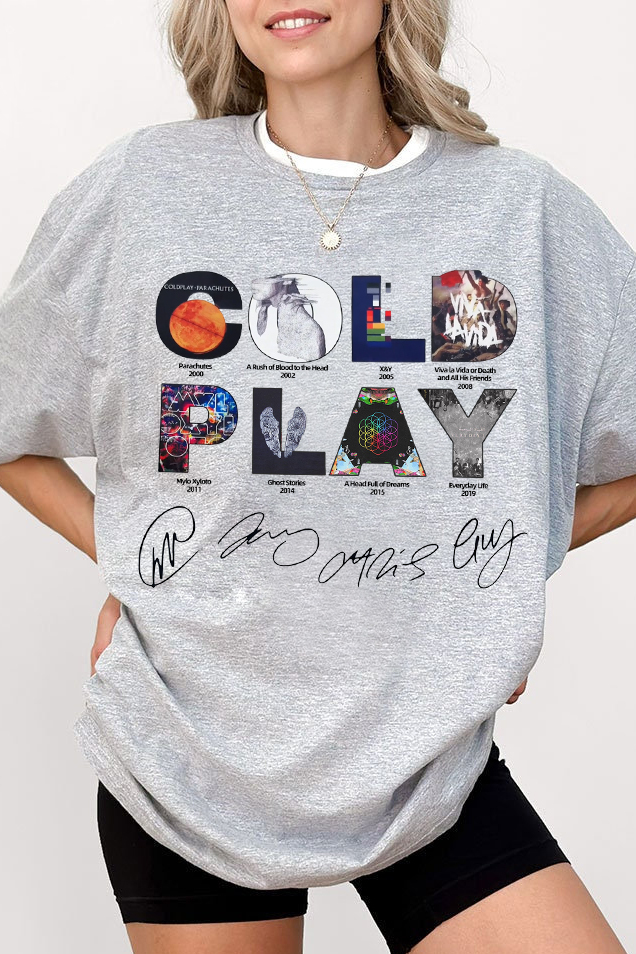 Coldplay shirt for Women