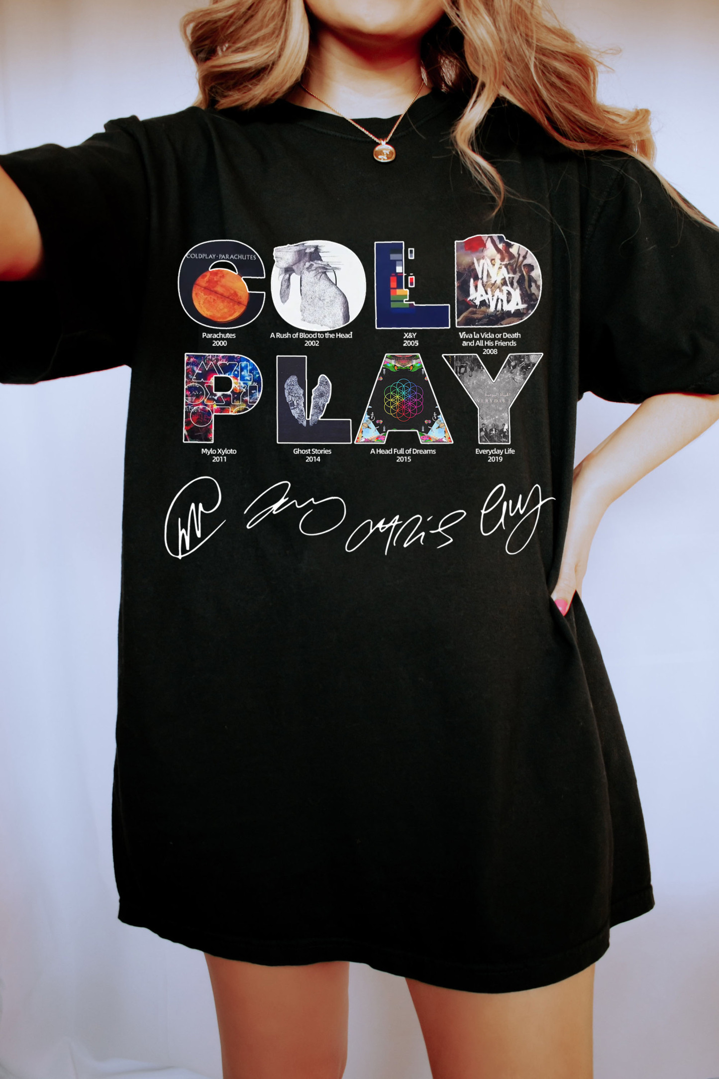 Coldplay shirt for Women