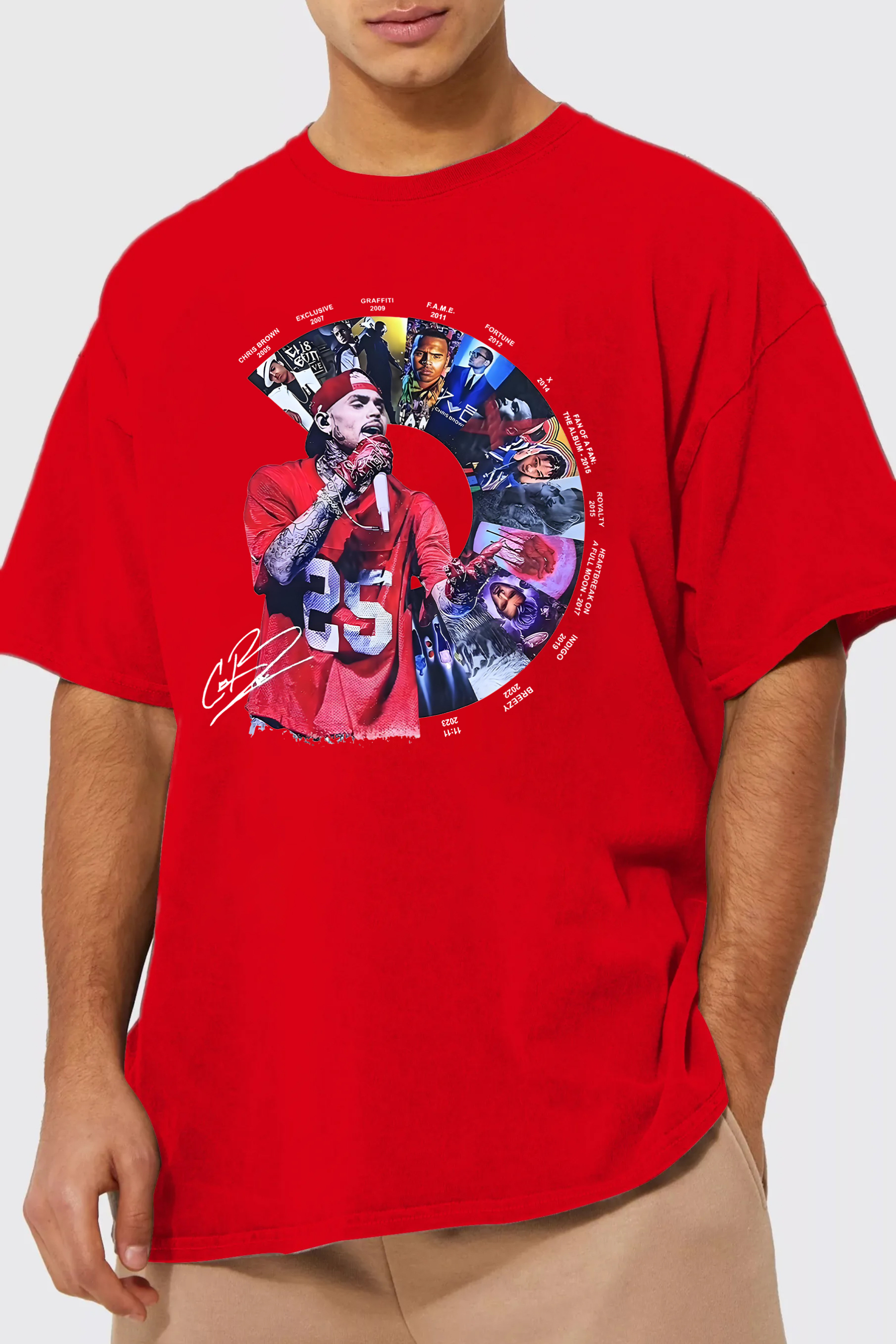 cb printed Tee For Men