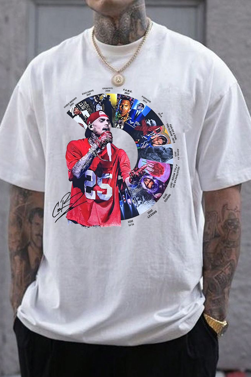 cb printed Tee For Men