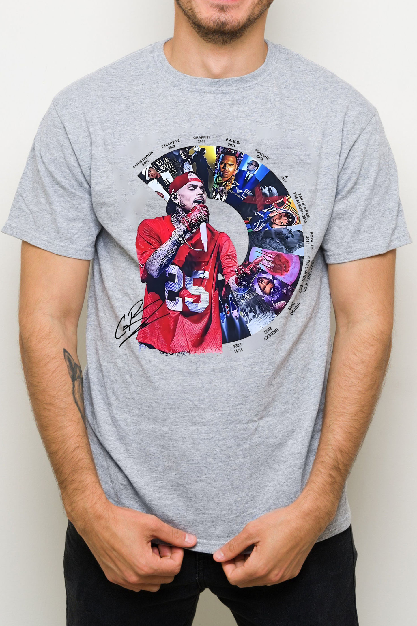 cb printed Tee For Men