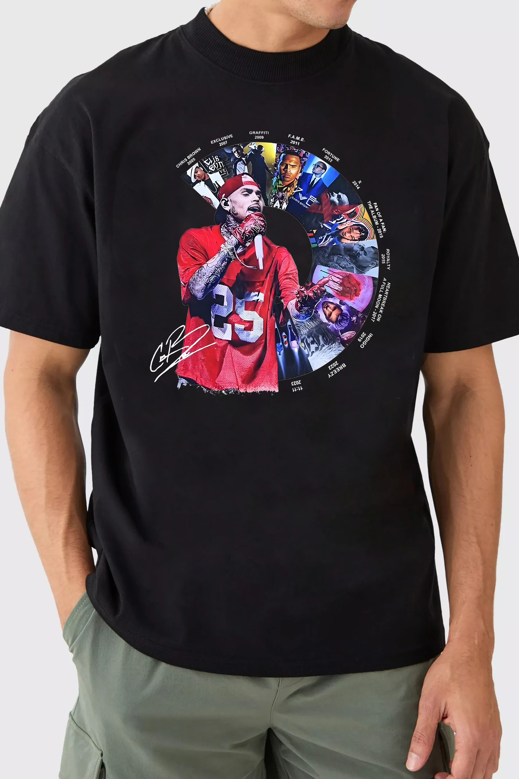 cb printed Tee For Men