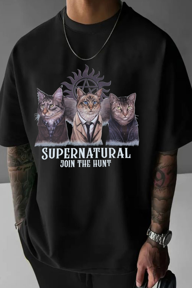 Scoobynatural Cat T-shirt