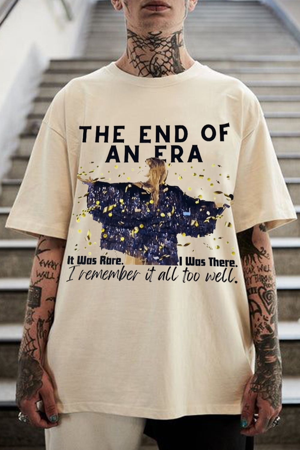 swiftie personalized men's T-shirt