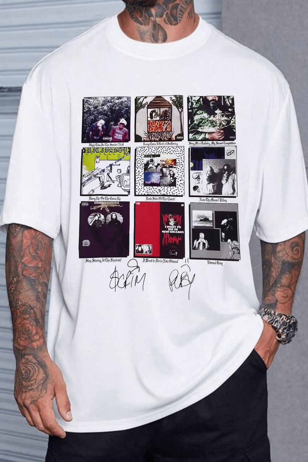 $uicideboy$ poster print personalized men's t-shirt