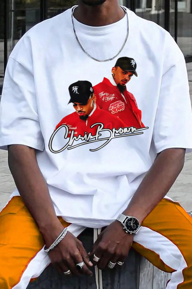 chrisbrown personalized t-shirt