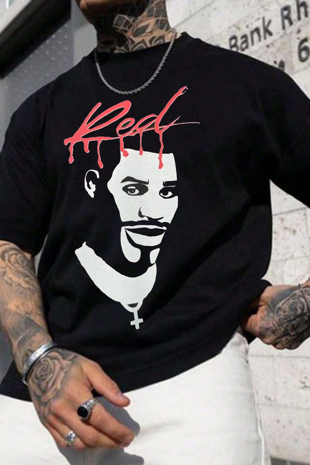 RED men T-Shirt