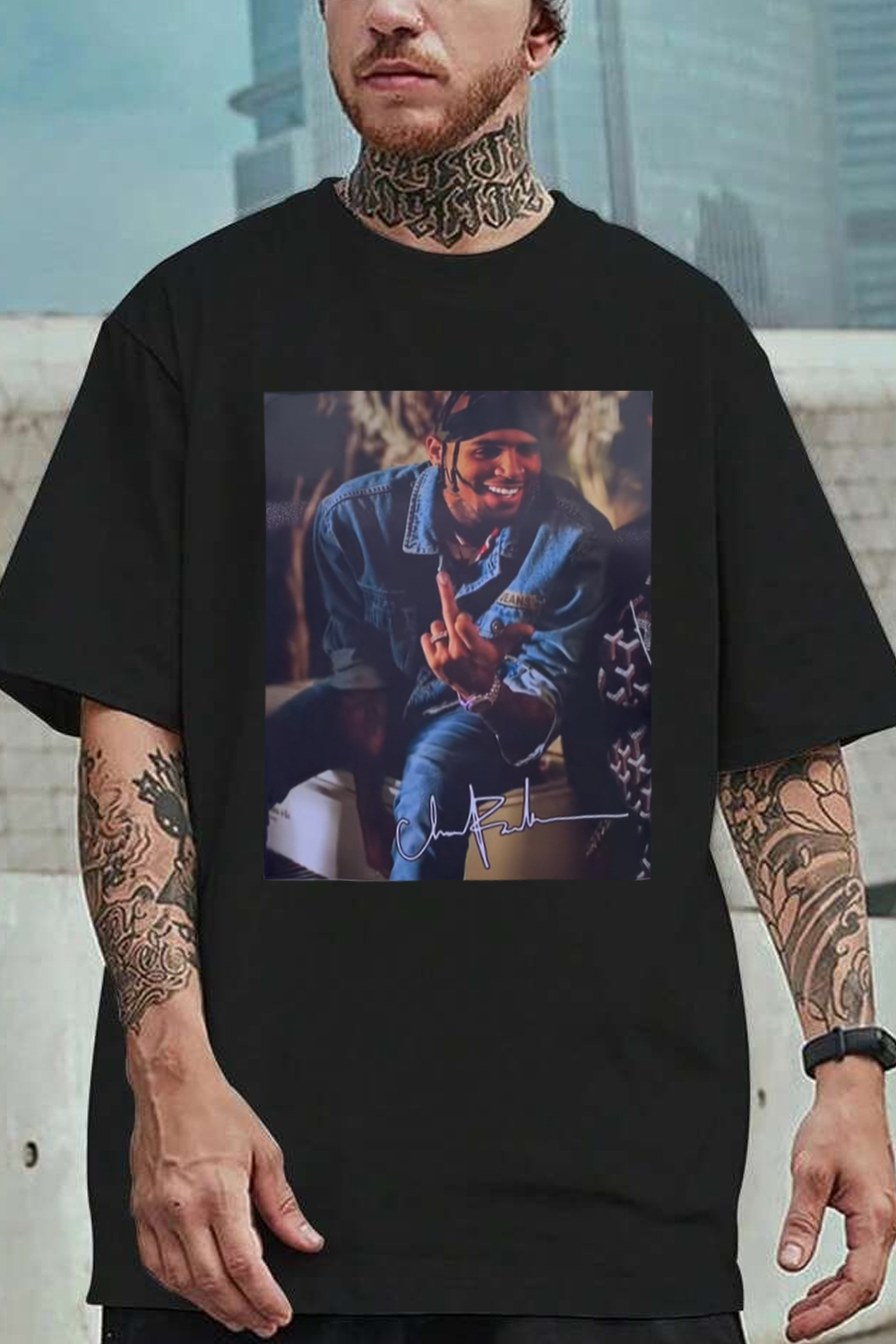 Chris brown Men T-Shirt