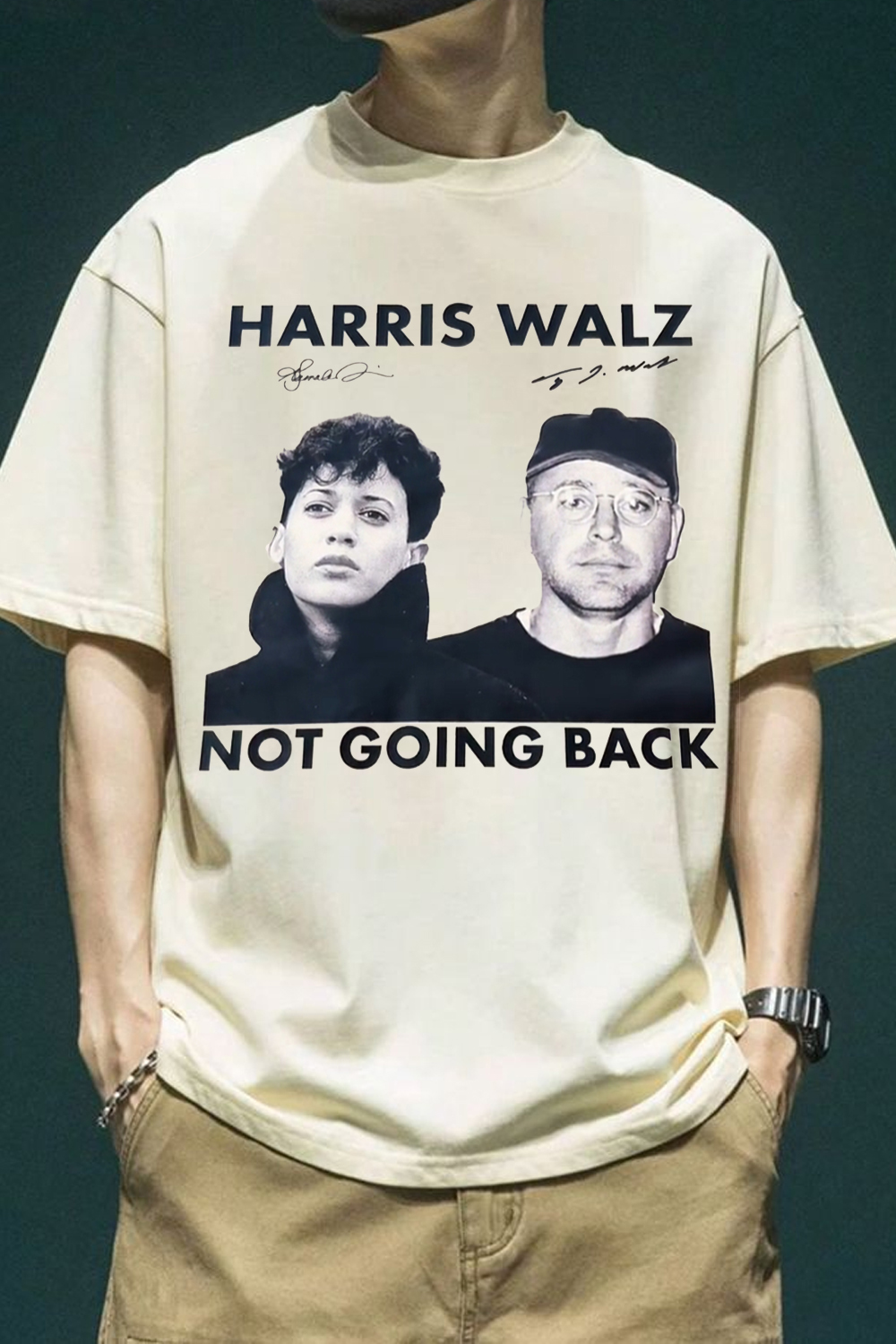 Harris Walz Men T-Shirt