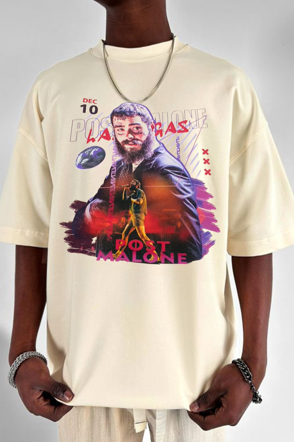 Post Malone's performance at the Super BowlTEE