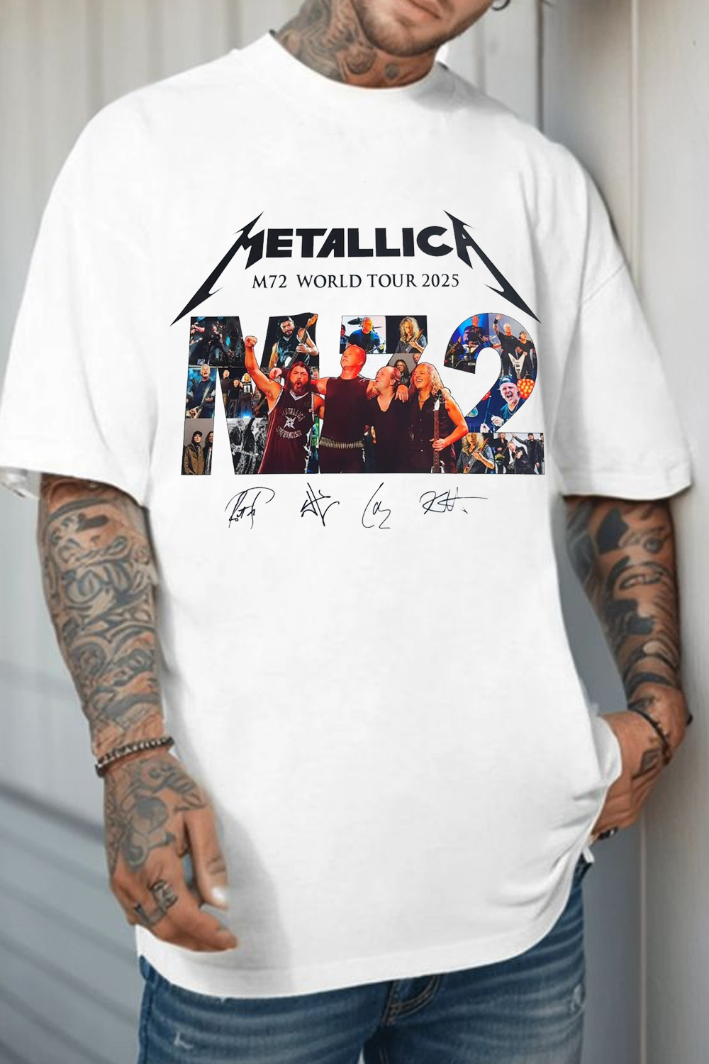 metallica rockband TEE