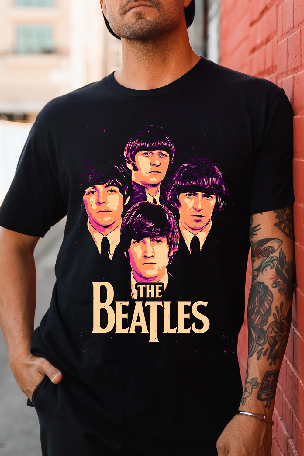 The Beatles cool TEE