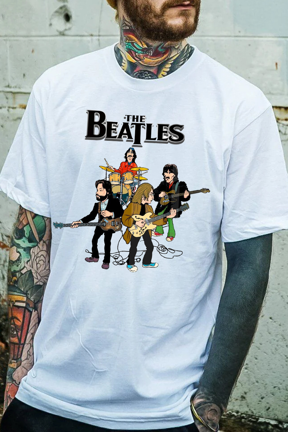The Beatles band TEE