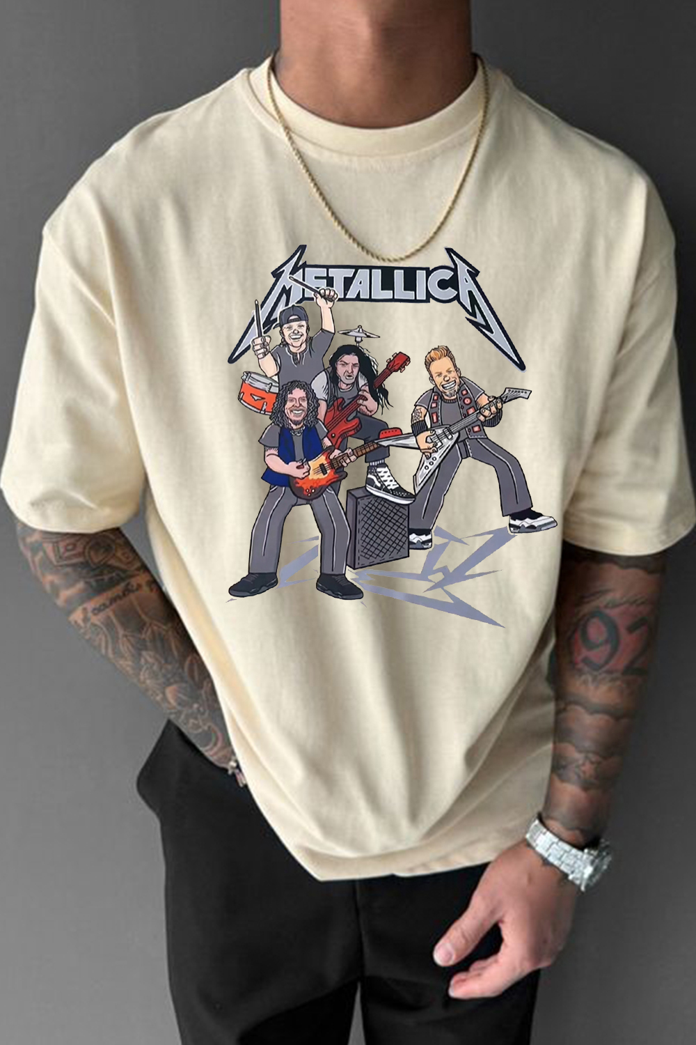Speak with Metallica men TEE