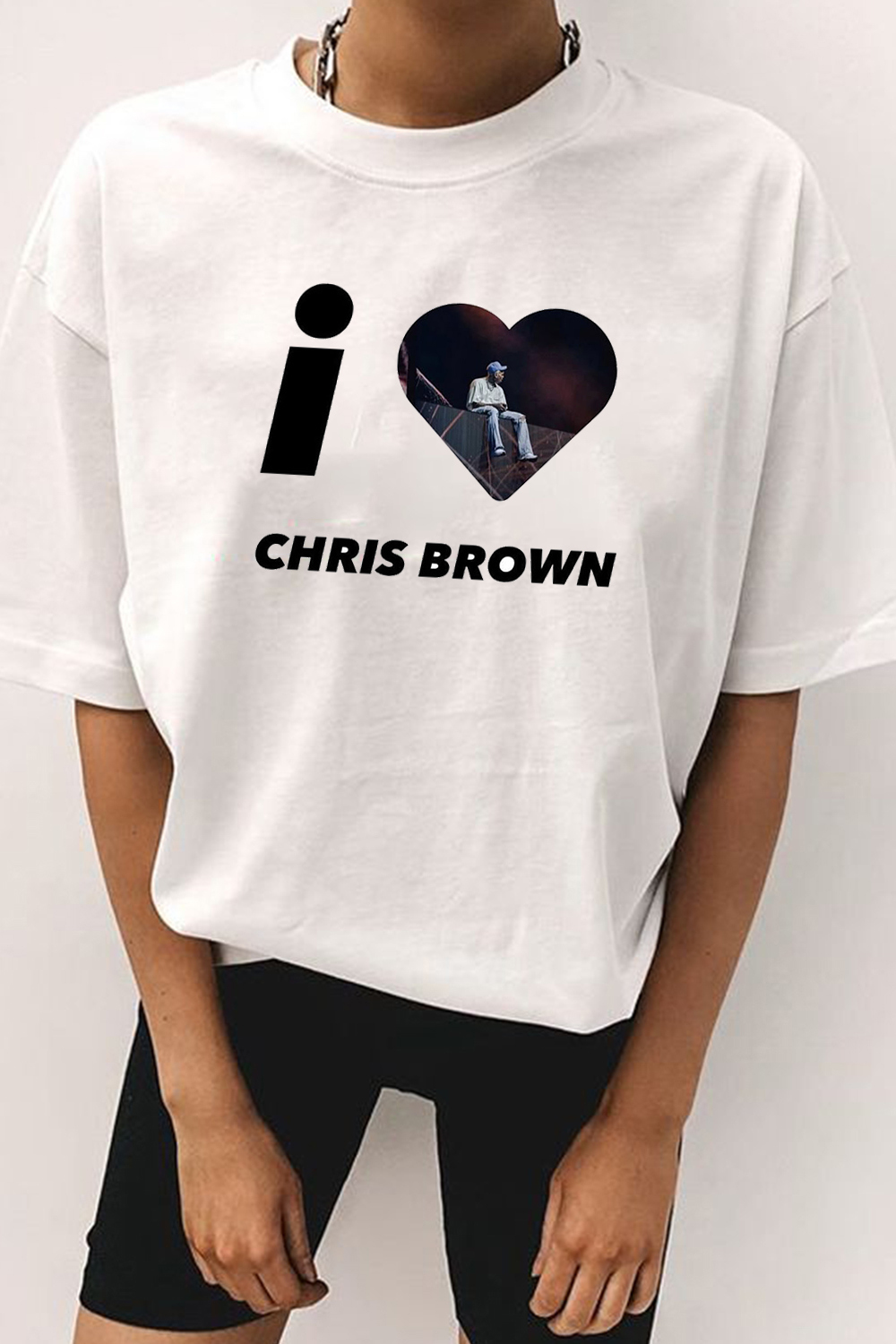 i love chris brown T-Shirt