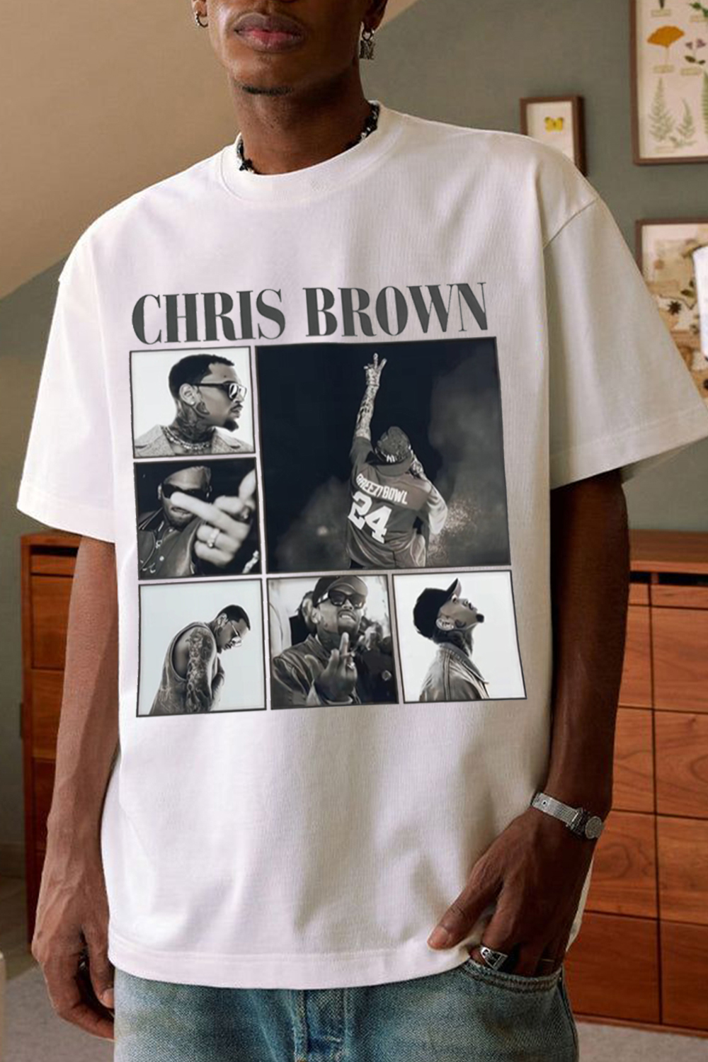 Breezy  Printed T-shirt