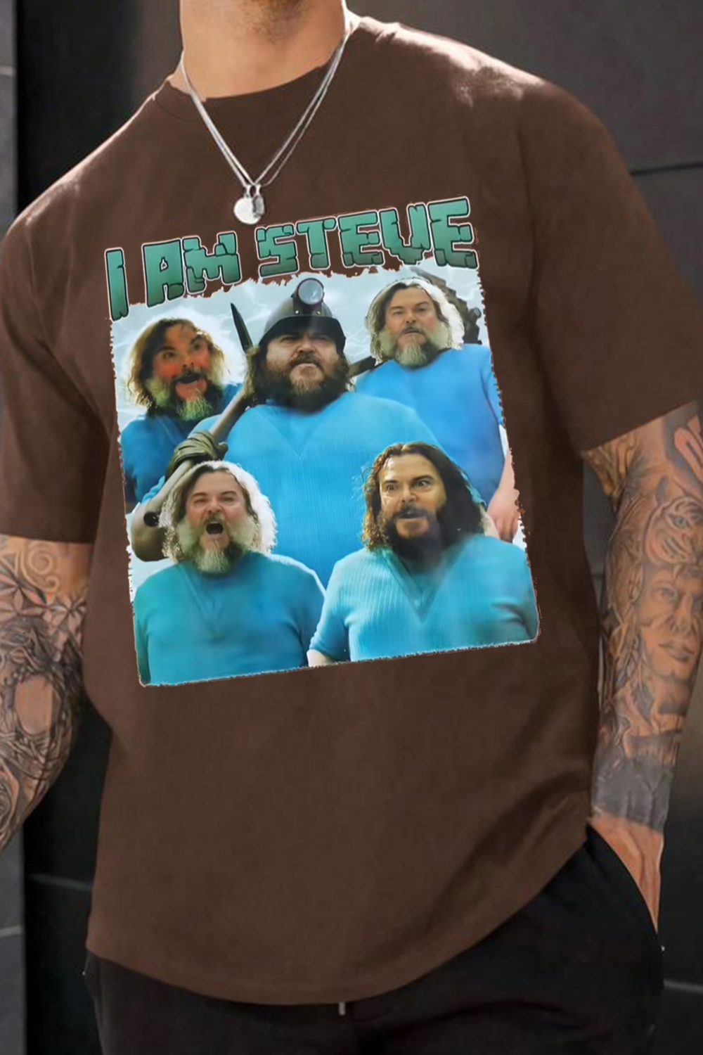 I am Steve  Printed T-shirt