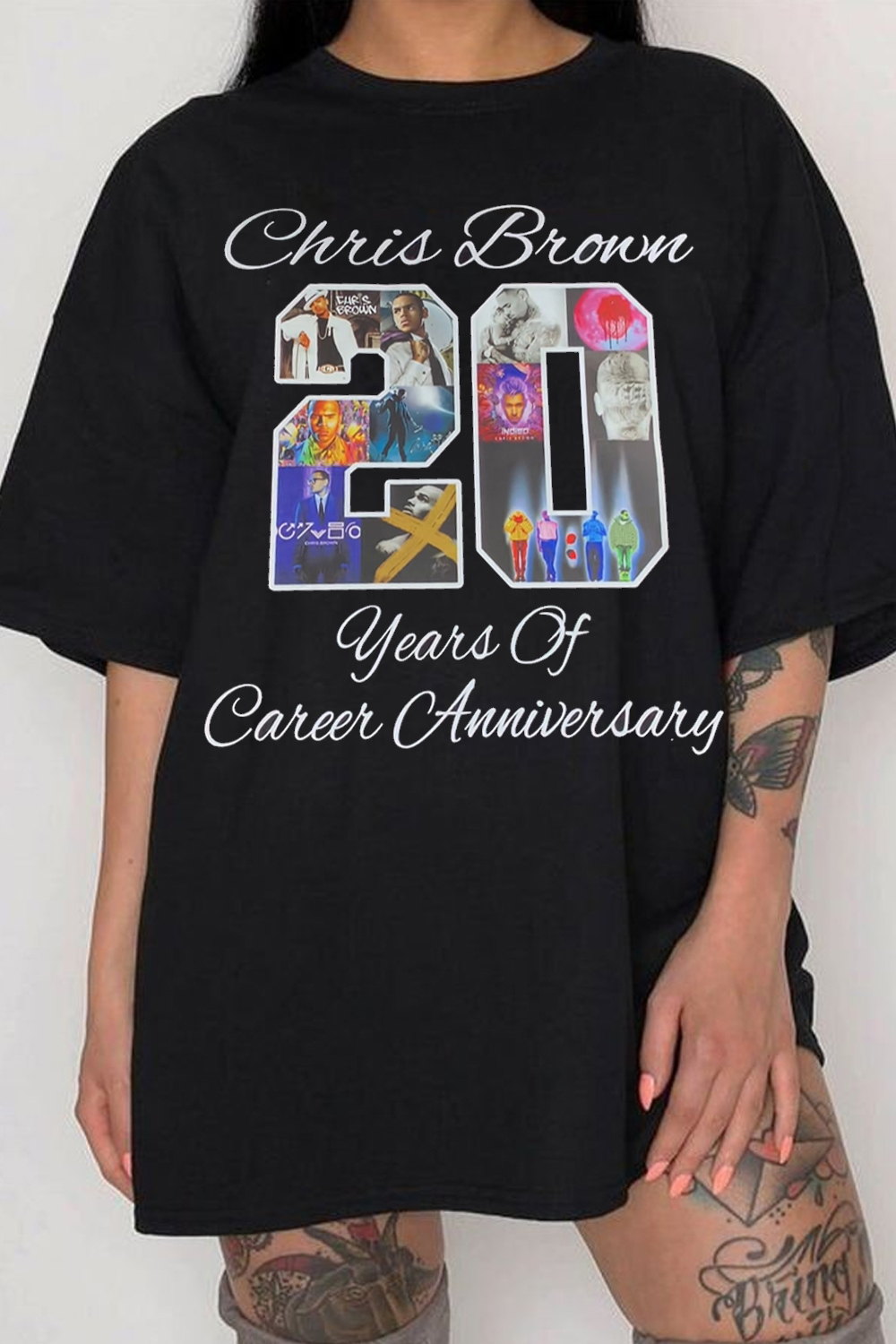 20th Anniversary chrisbrown t-shirt
