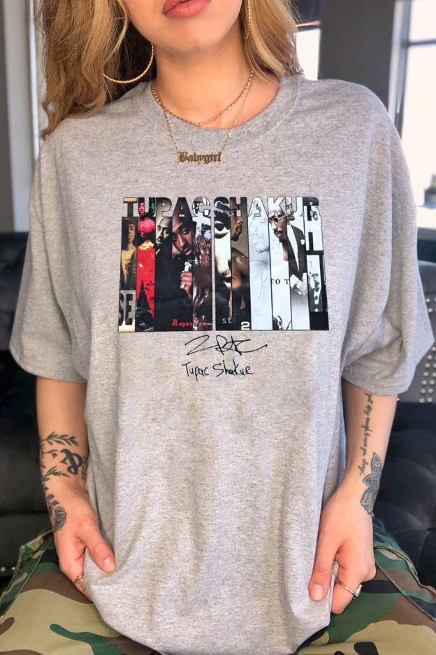 Tupac women t-shirt