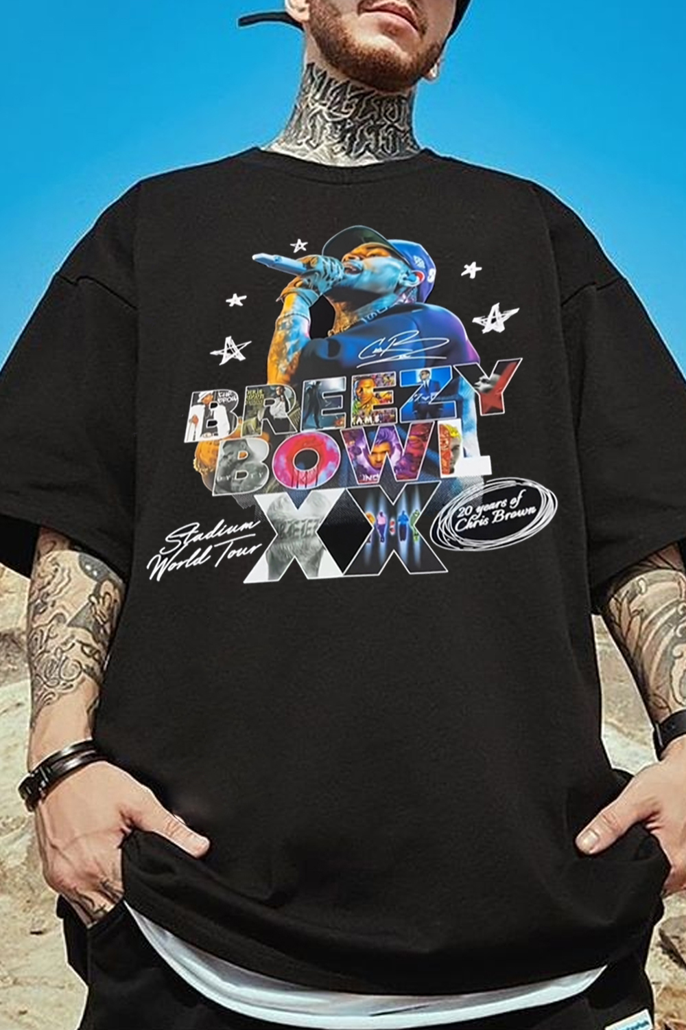 BREEZY BOWL XX-Tour men t-shirt