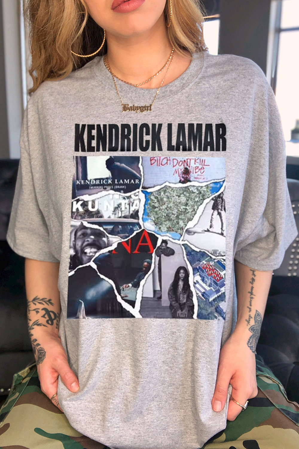 Kendrick personalized poster T-shirt