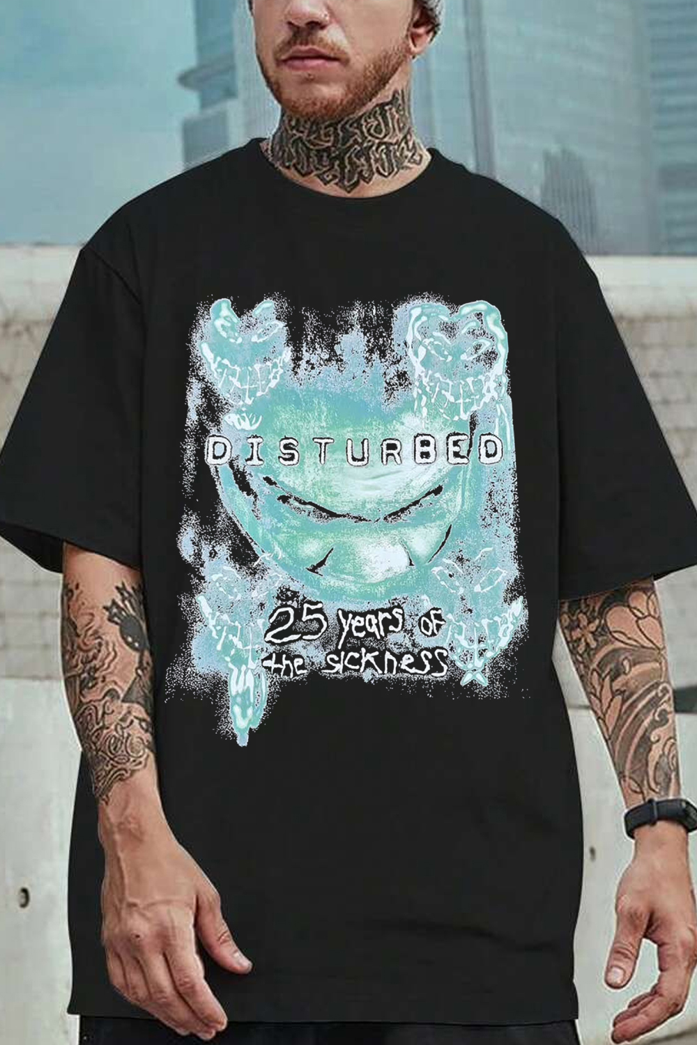 disturbed fans t-shirt