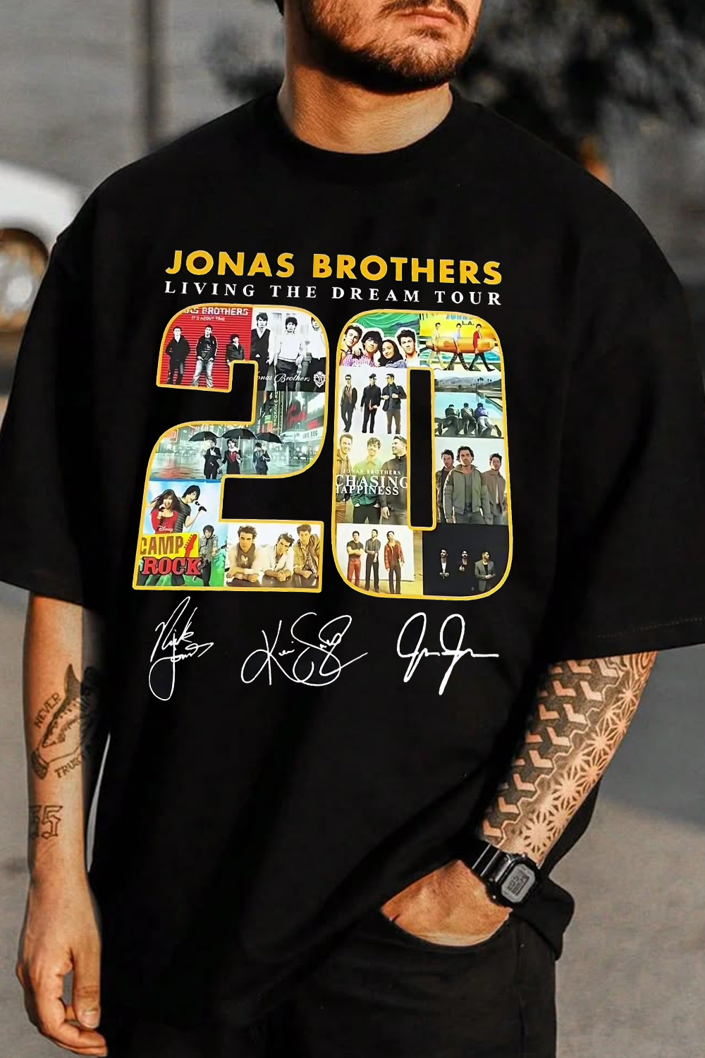 Team Jonas men T-shirt