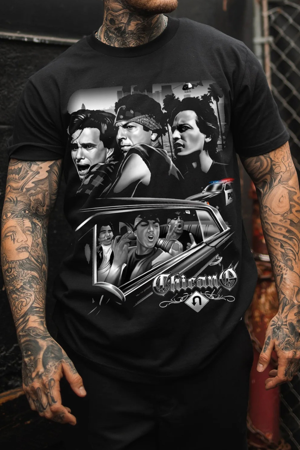 Chicano U Turn T Shirt