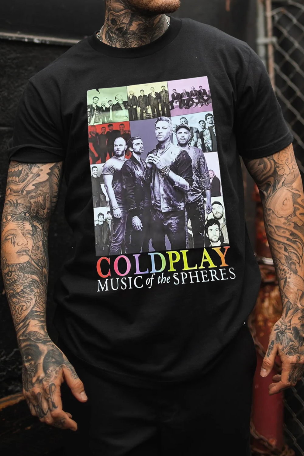 coldplayconcert t-shirt