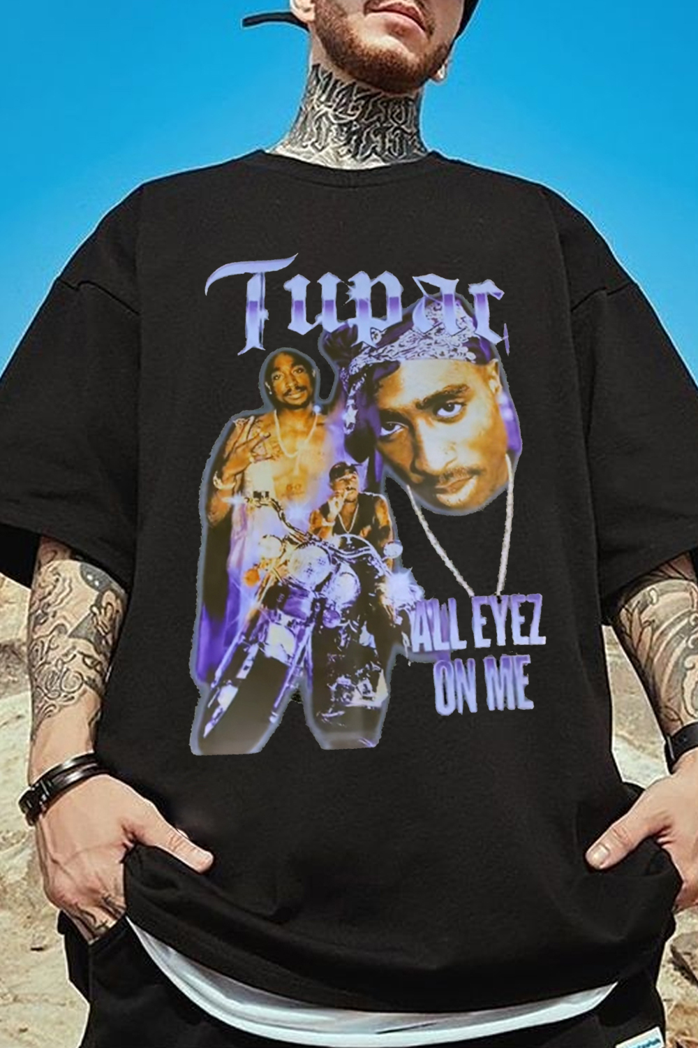 rappers-tupac t-shirt