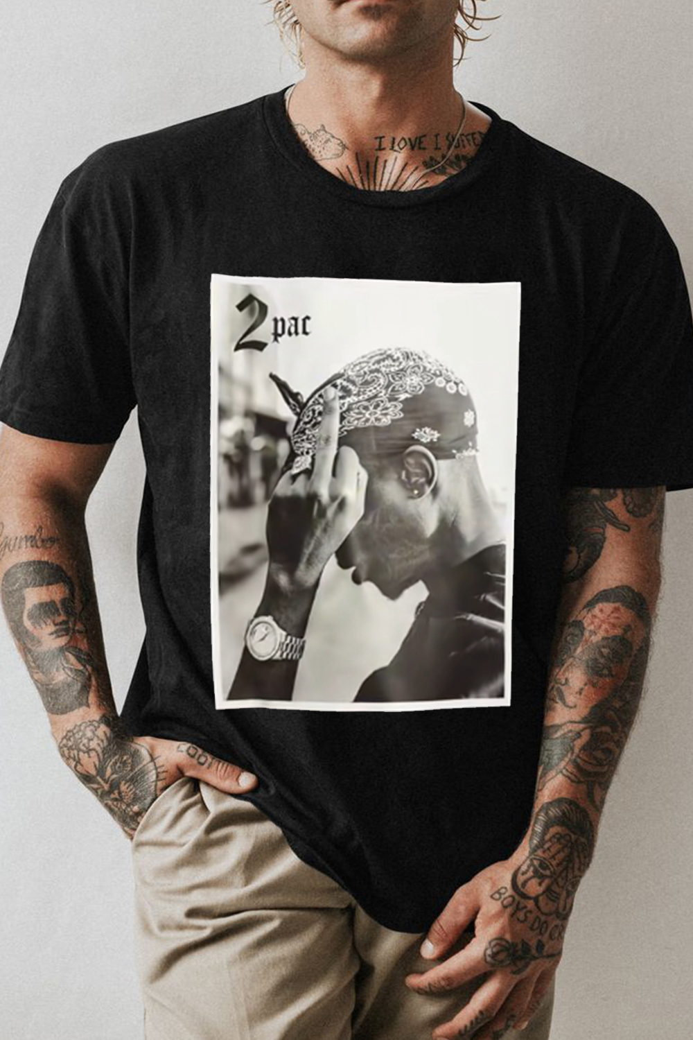 I miss you  tupac t-shirt