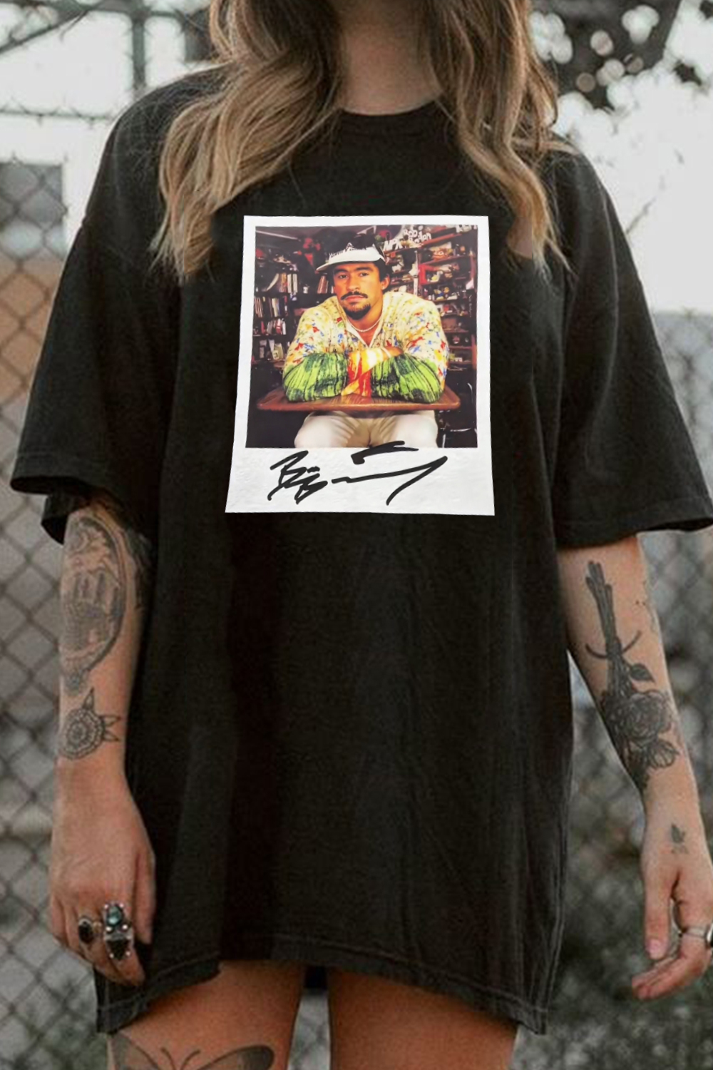 benito badbunny shirt