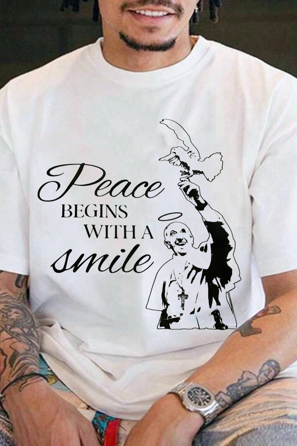From our heart, we miss you  popefrancis Tee