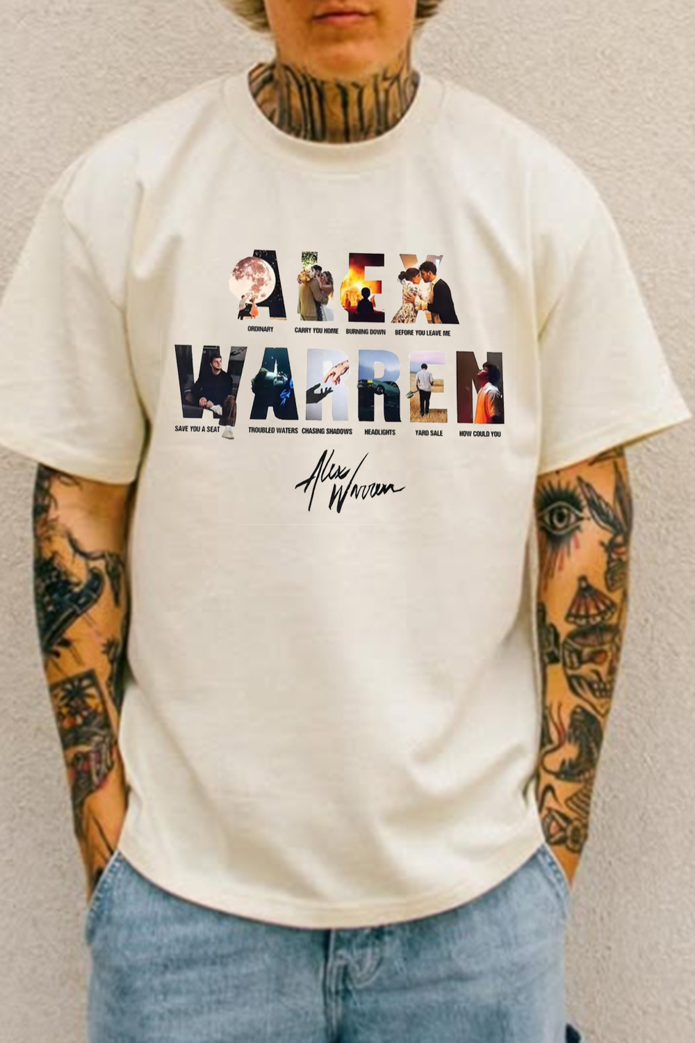 Alex Warren Songs T-Shirt