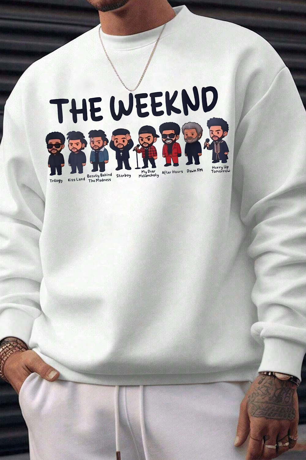 Rock The Weeknd tee and shine brighter