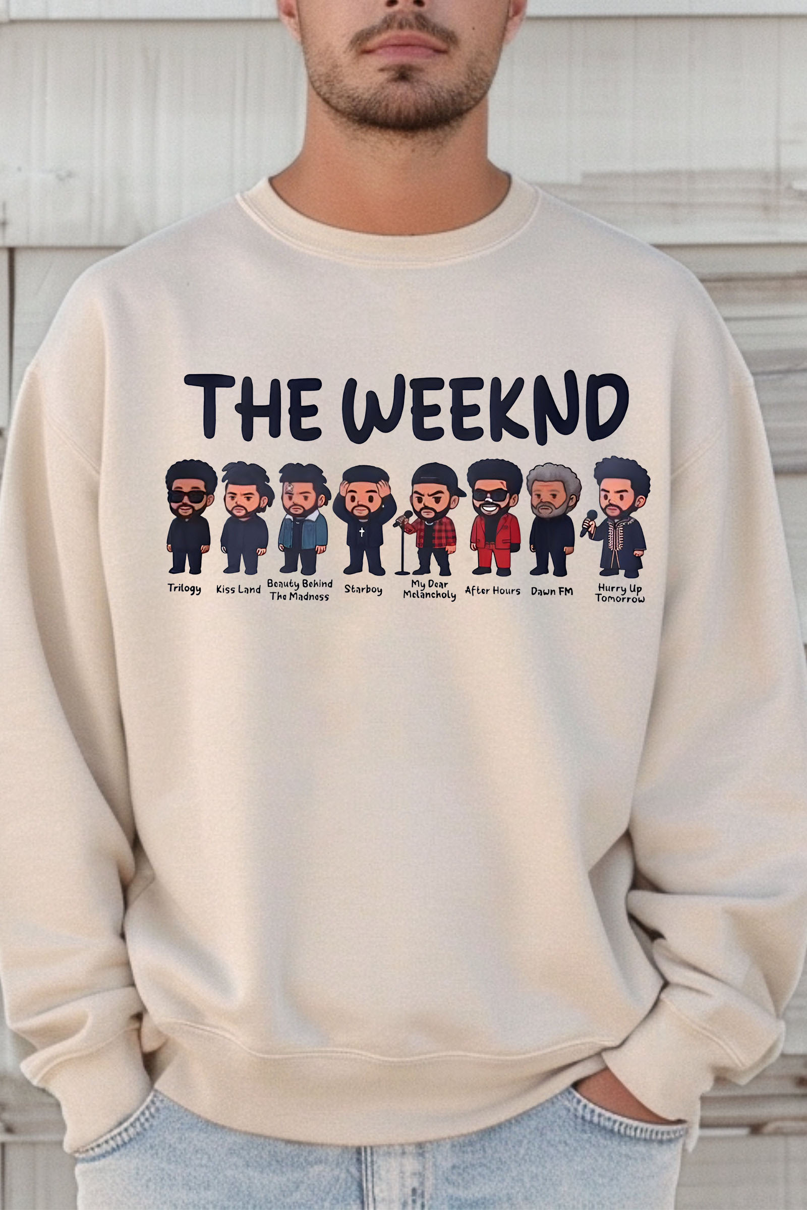 Rock The Weeknd tee and shine brighter