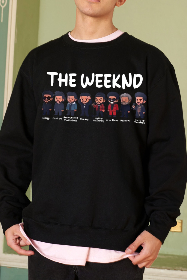 Rock The Weeknd tee and shine brighter