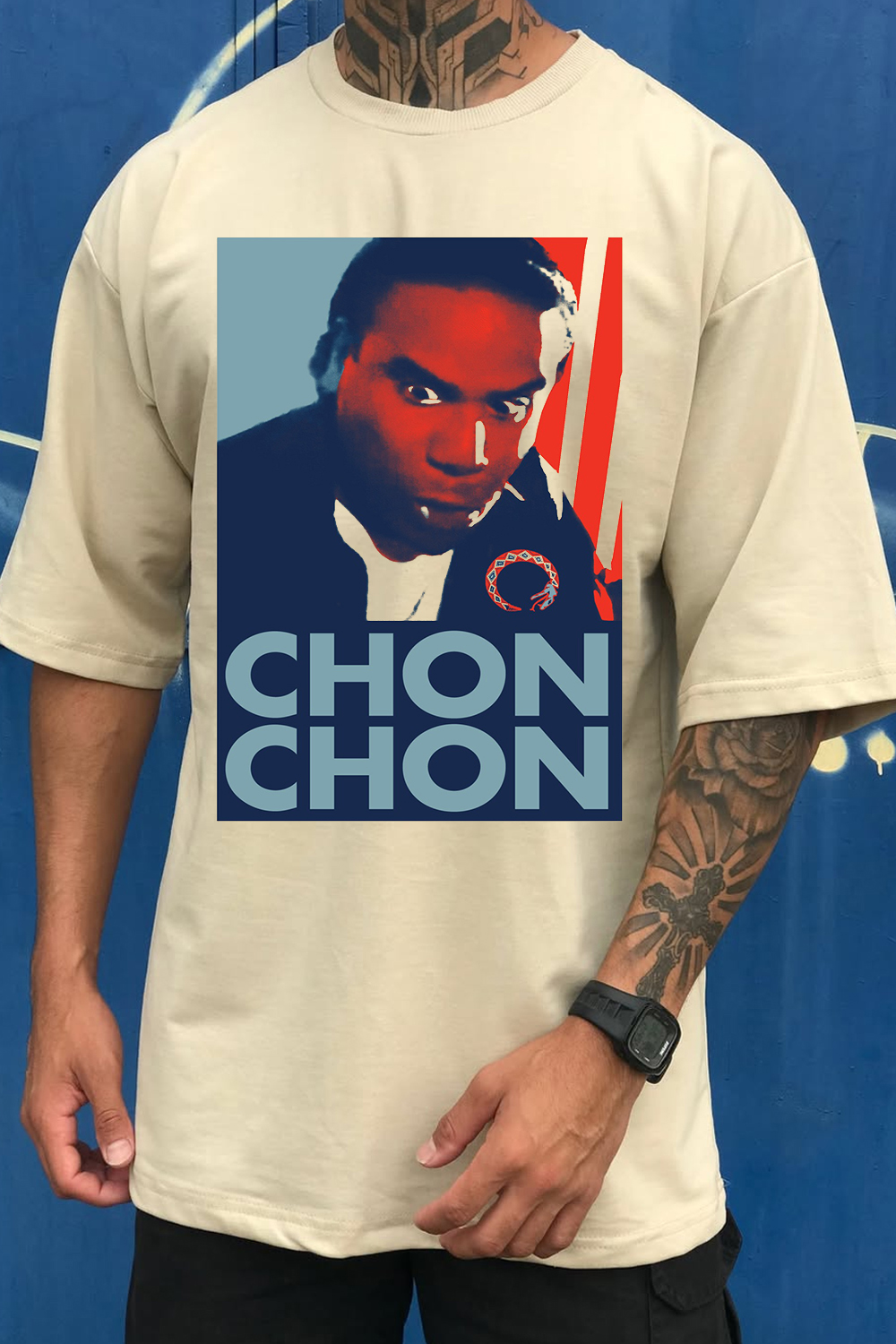 CHONCHON color block print T-shirt
