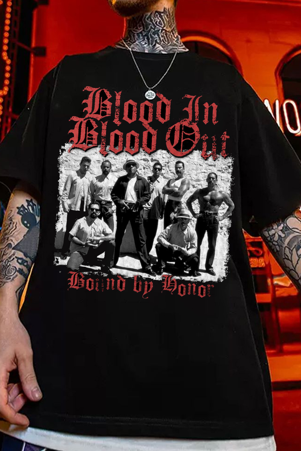 Blood In Blood Out, Vatos Locos, Cult Classic Poster TEE