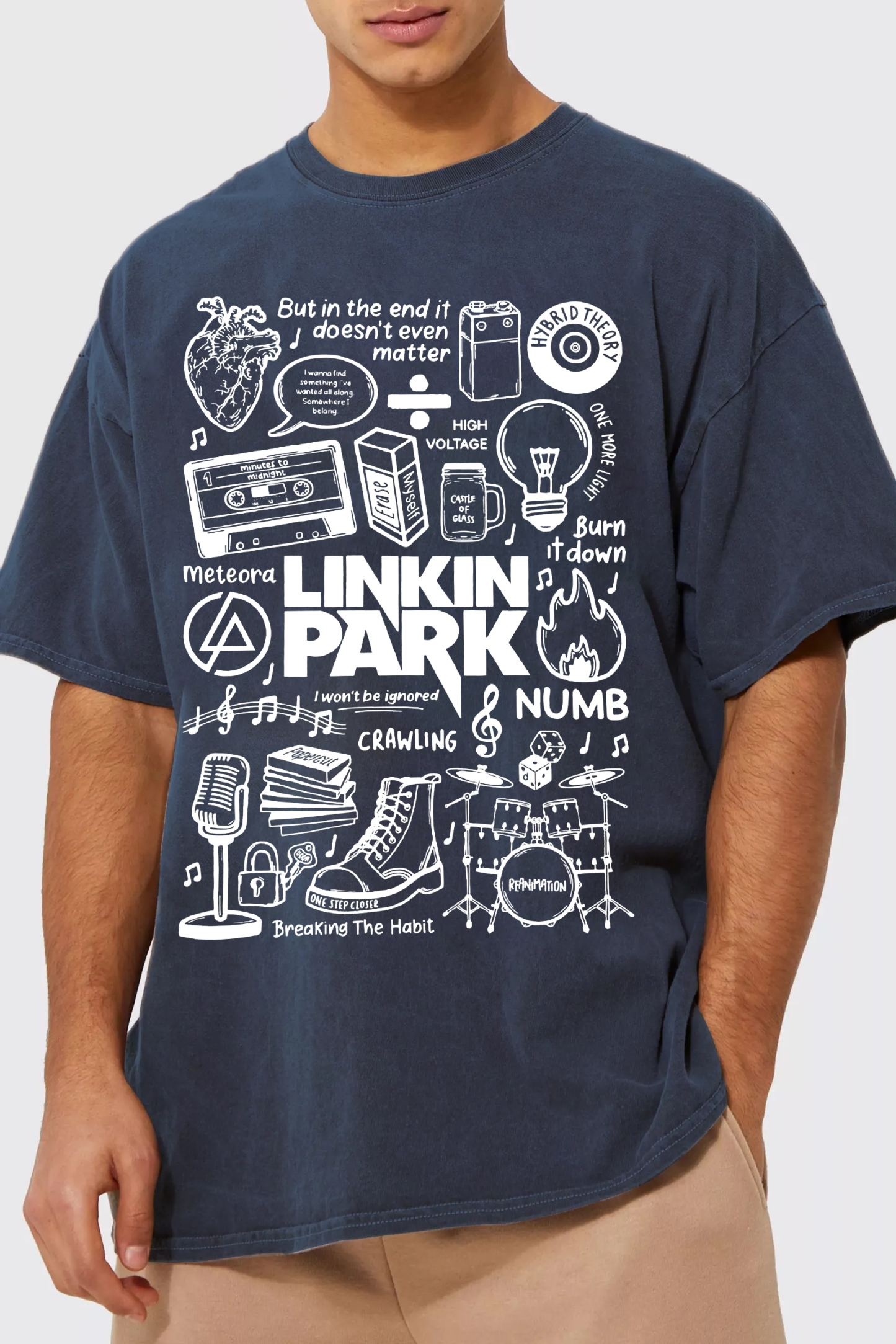 linkinpark album Tee For Men