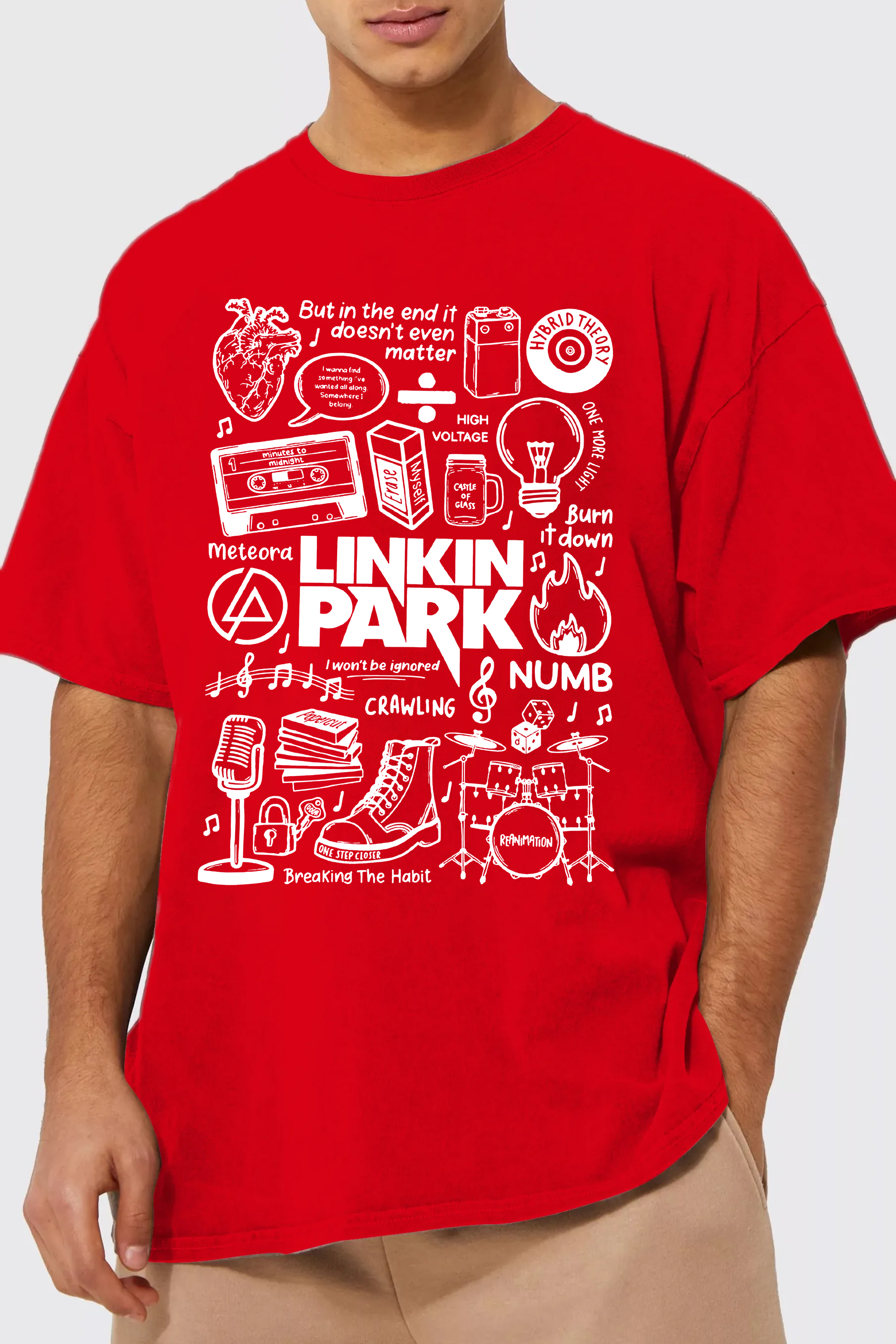 linkinpark album Tee For Men