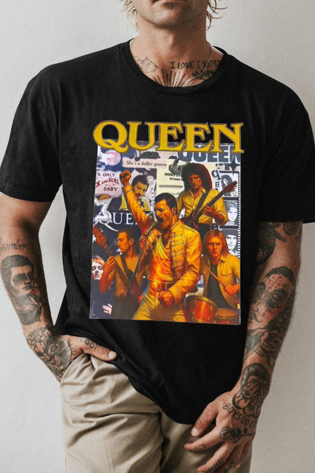 Queen retro tee